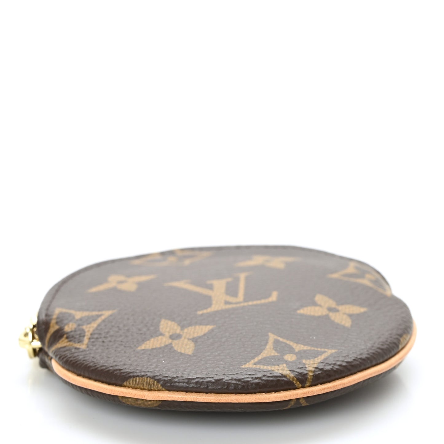 Monogram Round Coin Purse