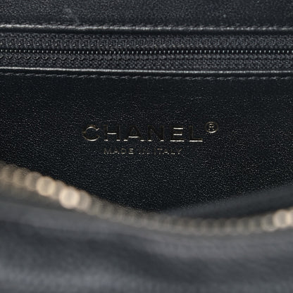 Chanel Caviar Quilted Medium CC Filigree Vanity Case Black 6 of 9