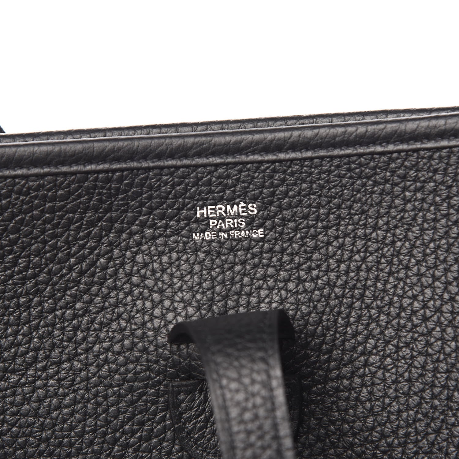 Hermes Taurillon Clemence Evelyne III PM Black 6 of 10