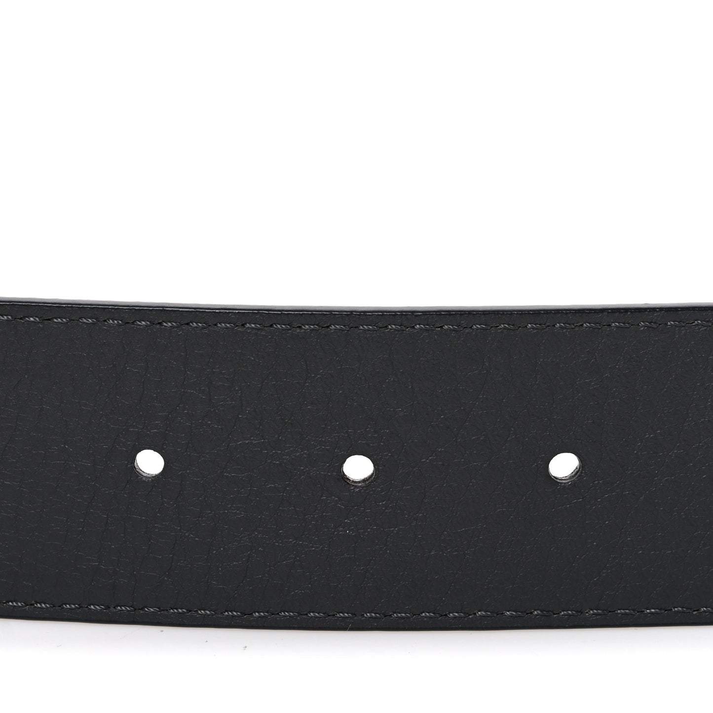 Calfskin 40mm LV Optic Reversible Belt 90 36 Black Anthracite Gray