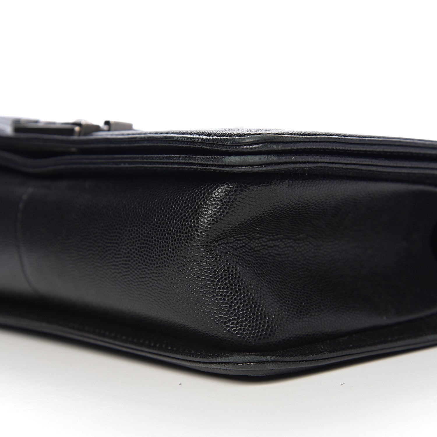 Chanel Caviar Quilted Medium Boy Flap Black 10 of 12