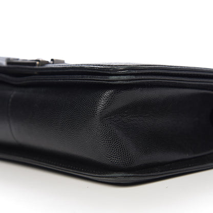 Chanel Caviar Quilted Medium Boy Flap Black 10 of 12