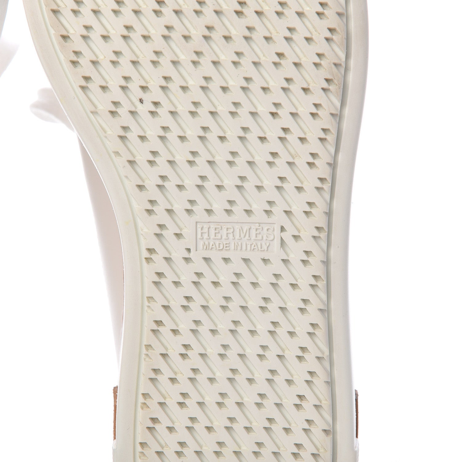 Hermes Calfskin Polo Sneakers 37 White 8 of 17