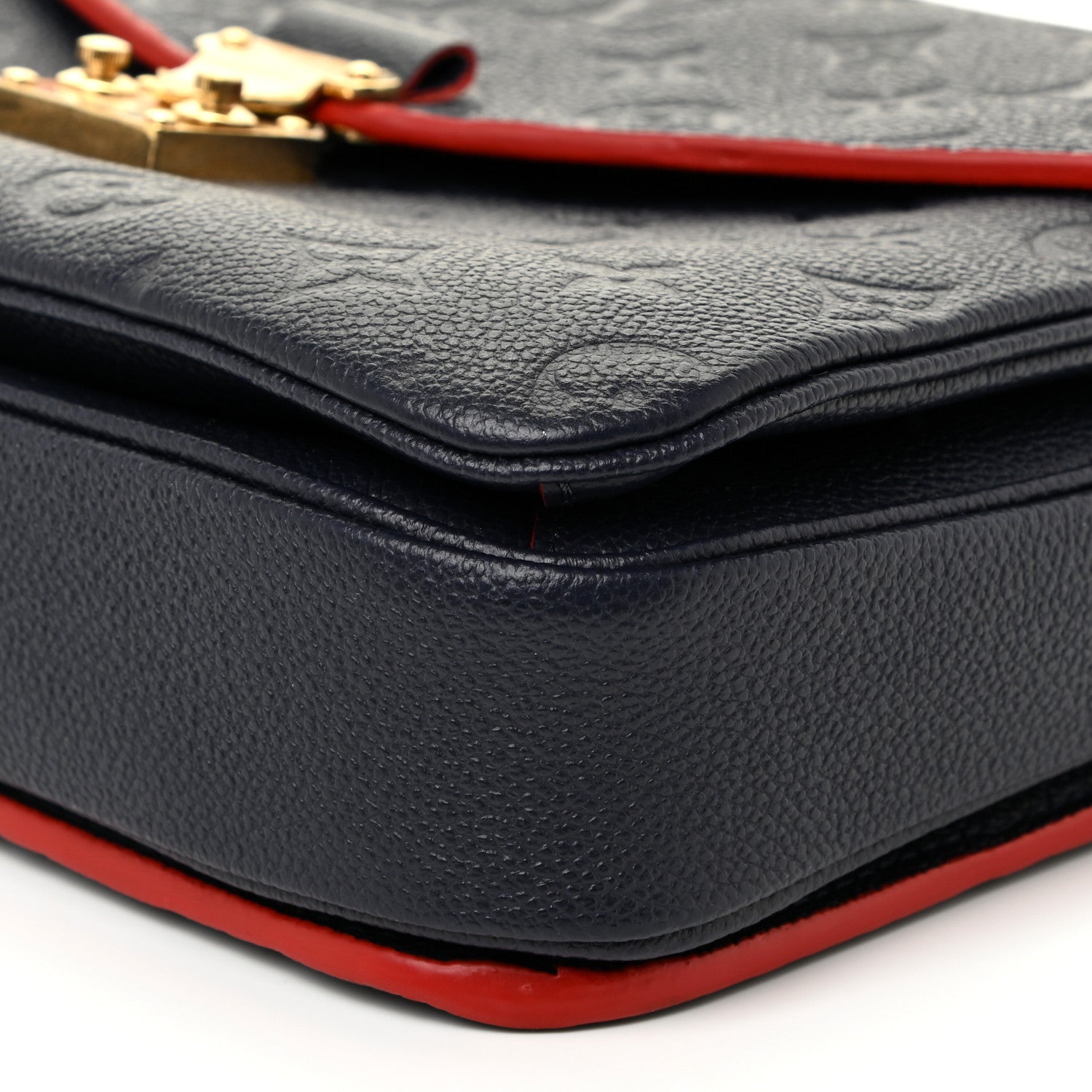 Louis Vuitton Empreinte Pochette Metis Marine Rouge 10 of 14