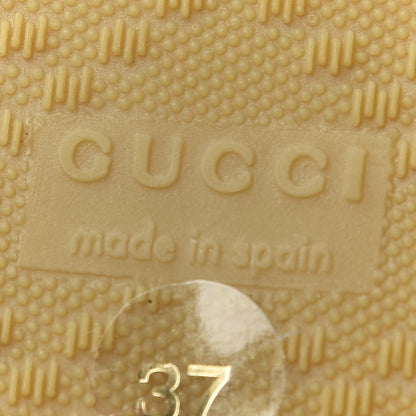 Gucci Tapestry Brocade Blind For Love Espadrilles 37 Acquamarine Green Black 7 of 8