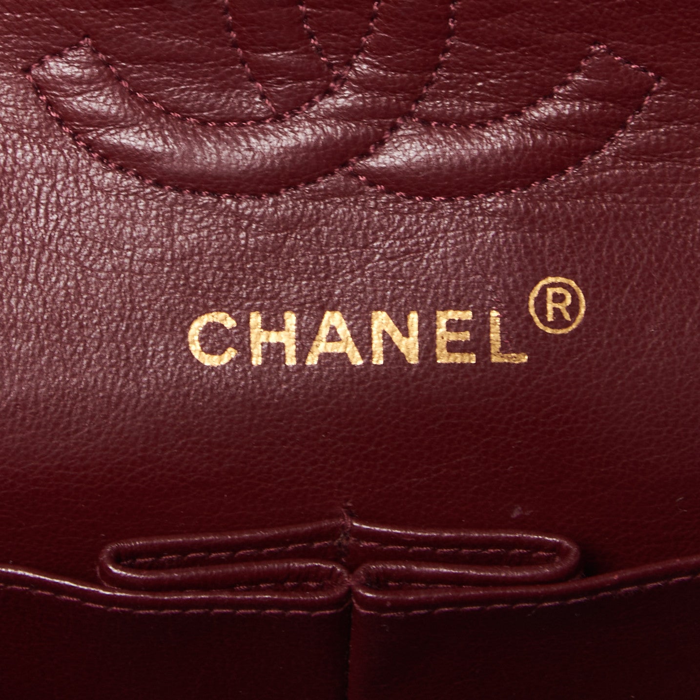 Chanel Lambskin Quilted Small Double Flap Navy 8 of 9