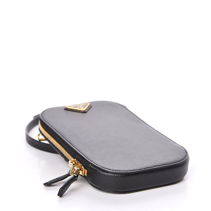 Prada Saffiano Mini Bag Black 4 of 11