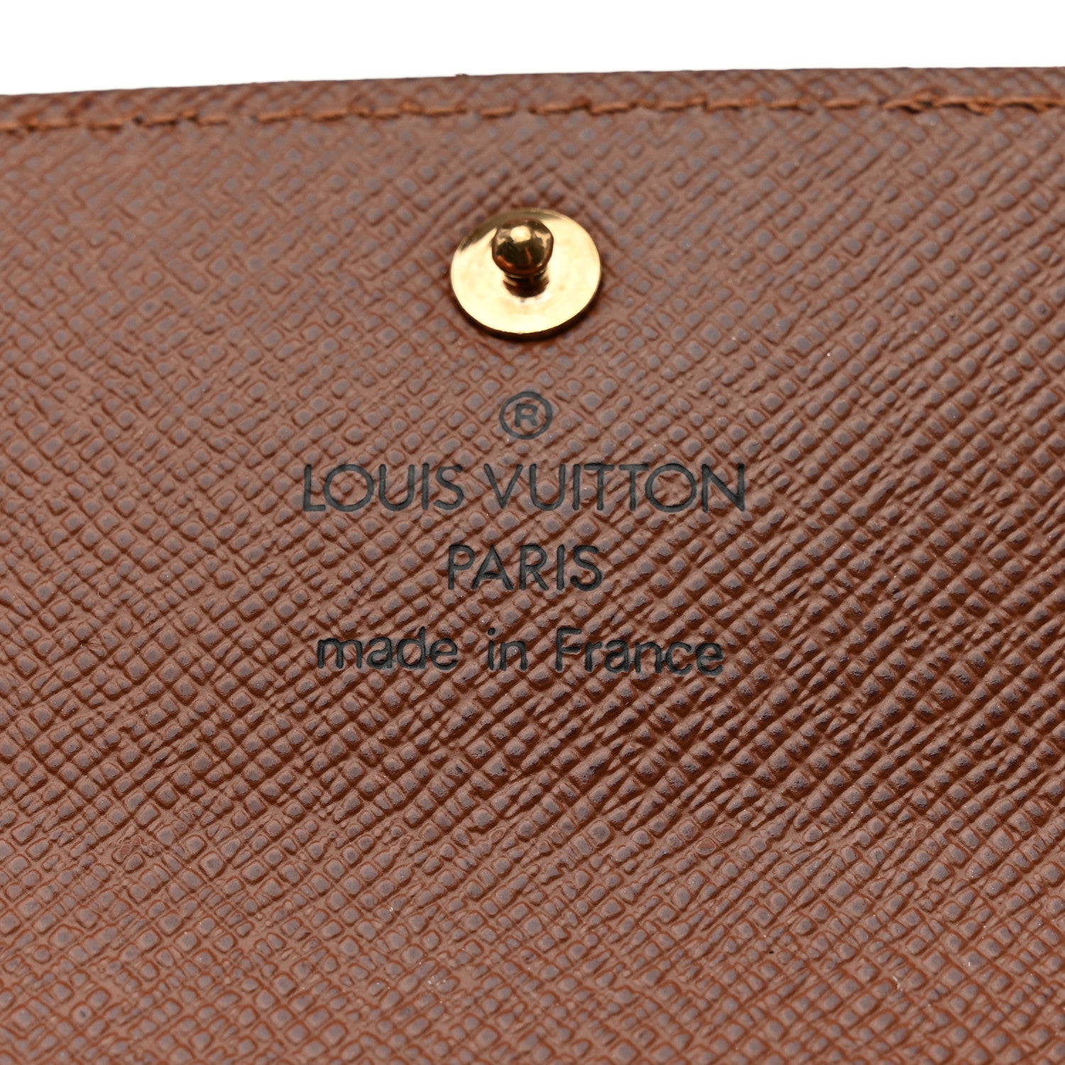 Louis Vuitton Monogram Porte-Monnaie Plat Coin Purse 5 of 9