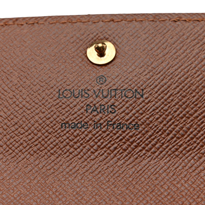 Louis Vuitton Monogram Porte-Monnaie Plat Coin Purse 5 of 9