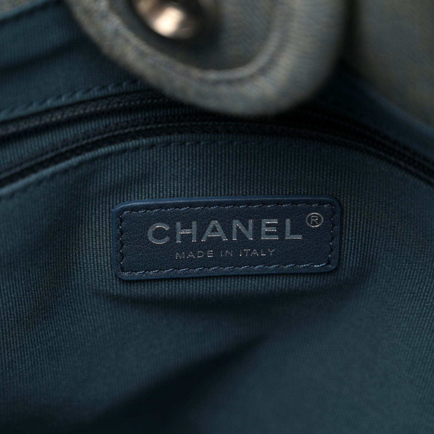 Denim Small Deauville Tote Light Blue