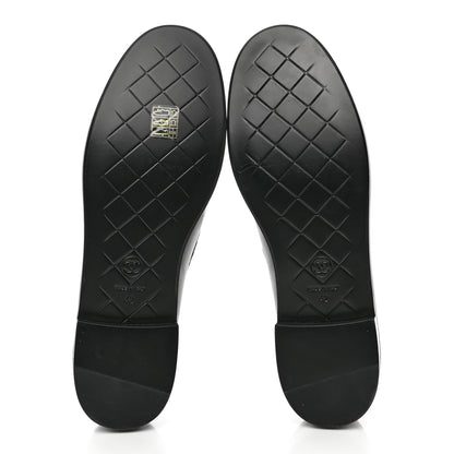 Chanel Lambskin Quilted CC Turnlock Loafers 42 Black 5 of 10