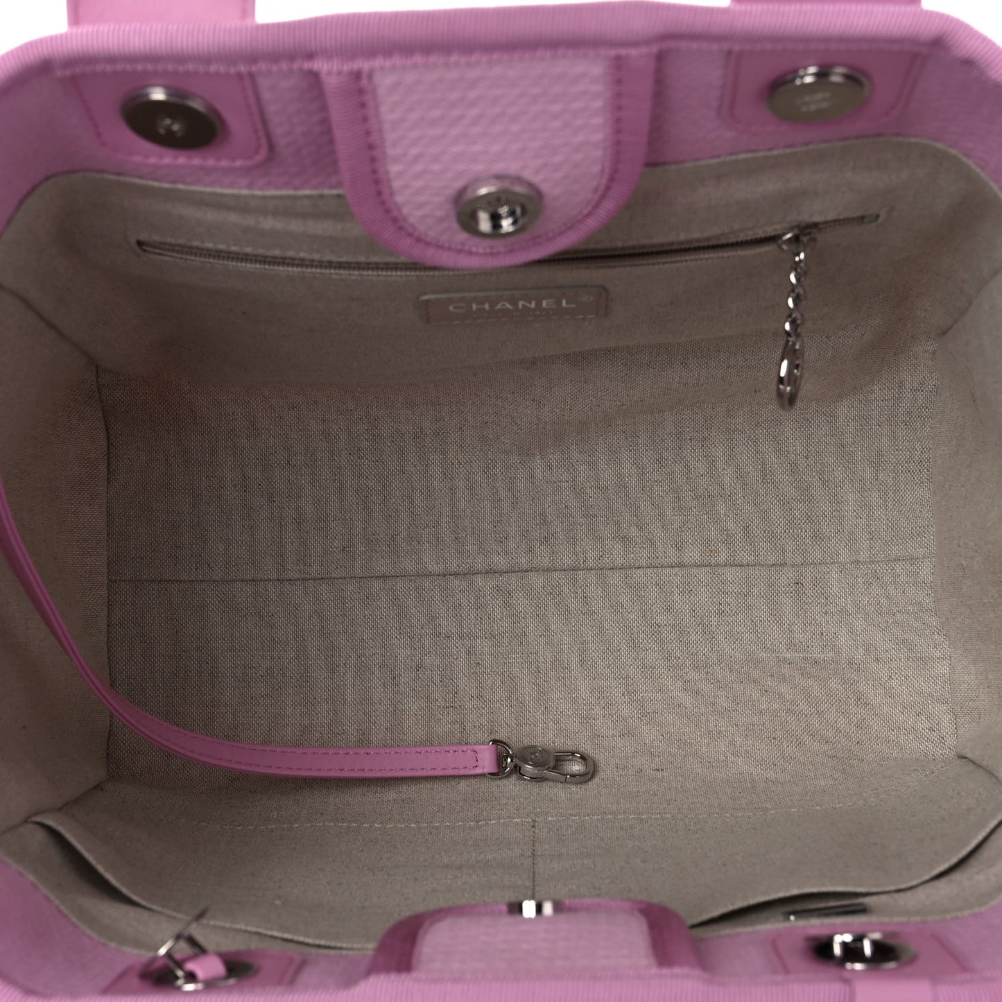 Mixed Fibers Small Deauville Tote Pink
