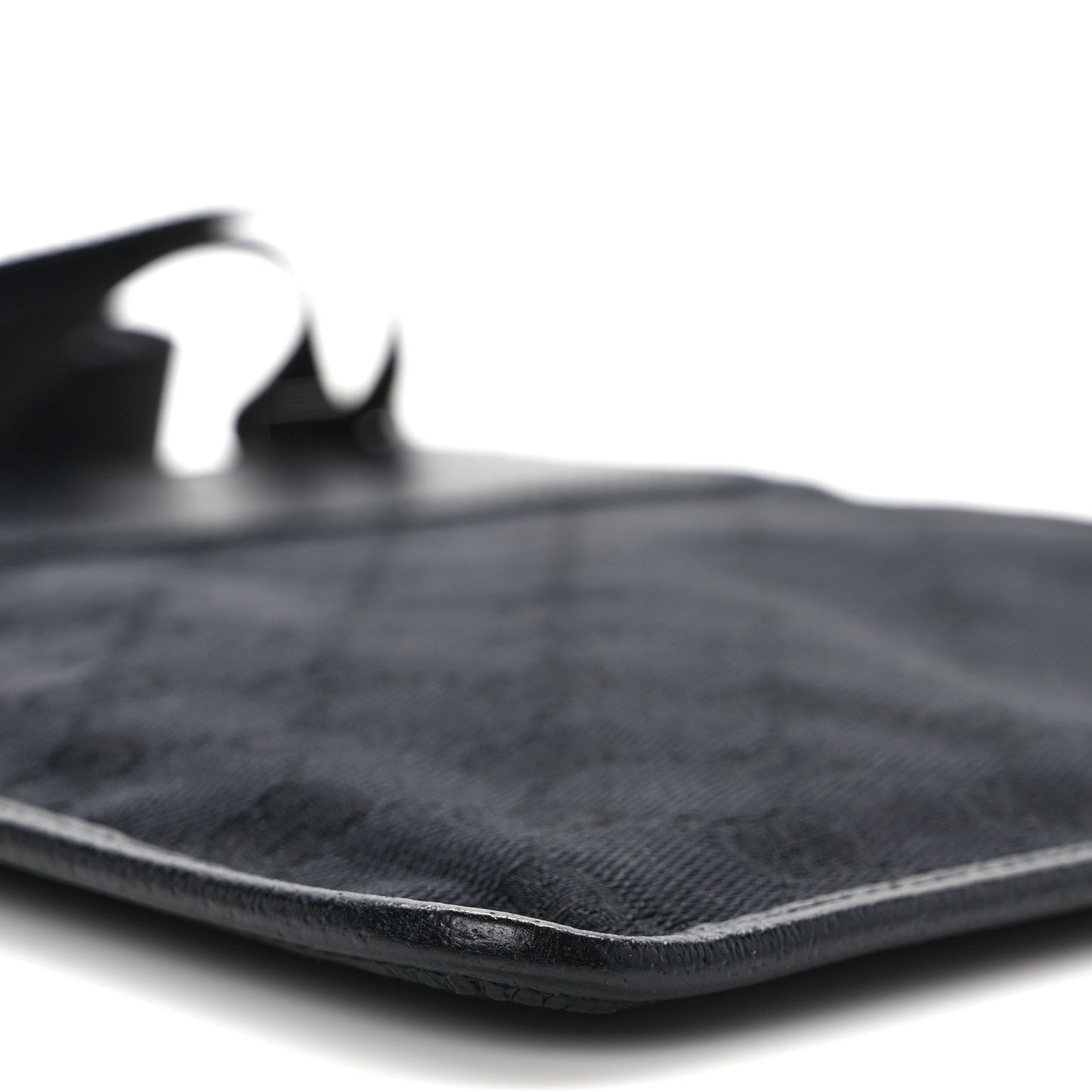 GG Monogram Messenger Crossbody Bag Black