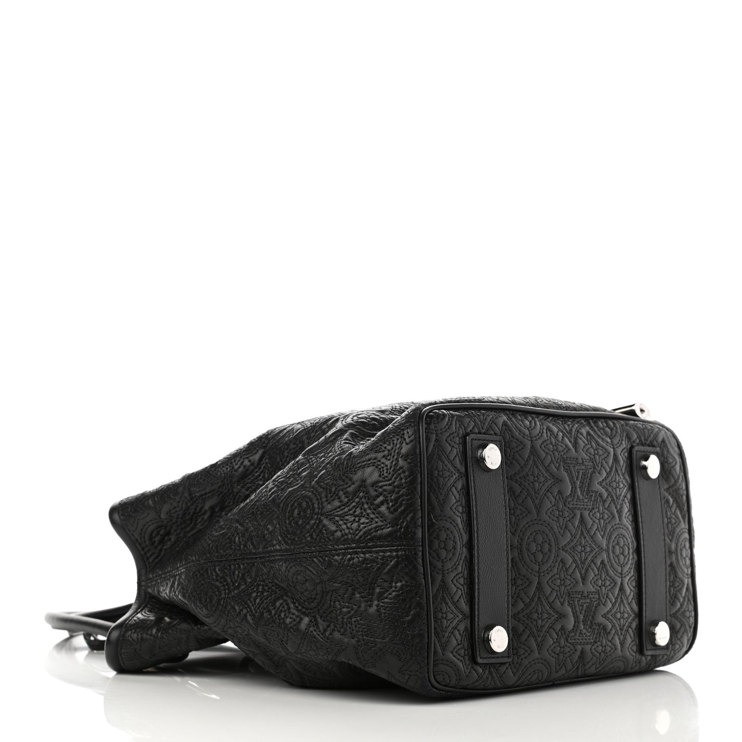 Monogram Lambskin Antheia Lilia PM Black
