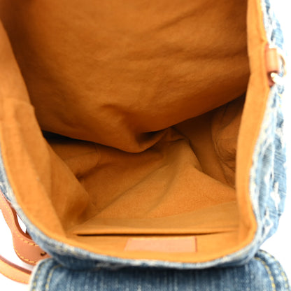 Louis Vuitton Denim Sac a Dos Backpack PM Blue 4 of 8