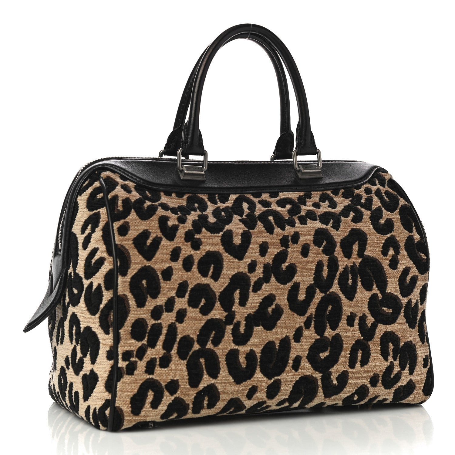 Louis Vuitton Jacquard Velvet Leopard Print Stephen Sprouse Speedy 3 of 15