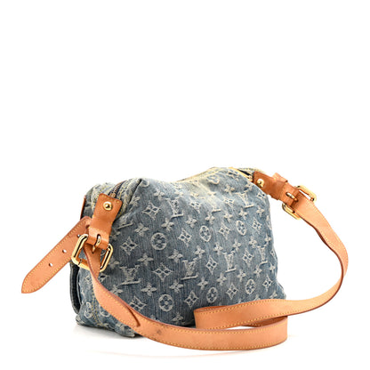 Louis Vuitton Monogram Denim Baggy PM Blue 3 of 11