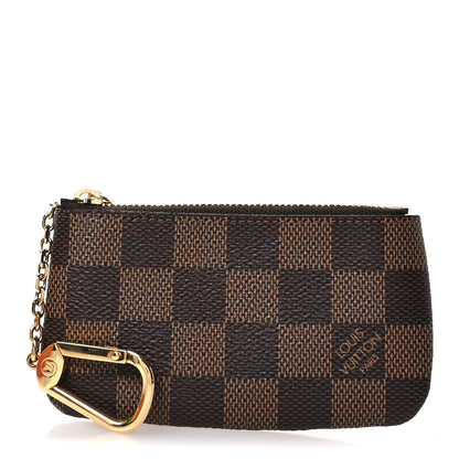 Louis Vuitton Damier Ebene Key Pouch 1 of 8