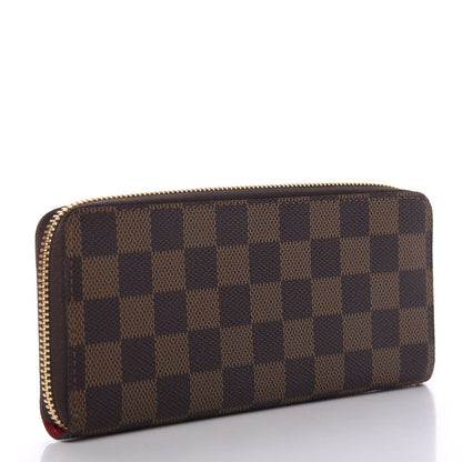 Louis Vuitton Damier Ebene Clemence Wallet 3 of 9