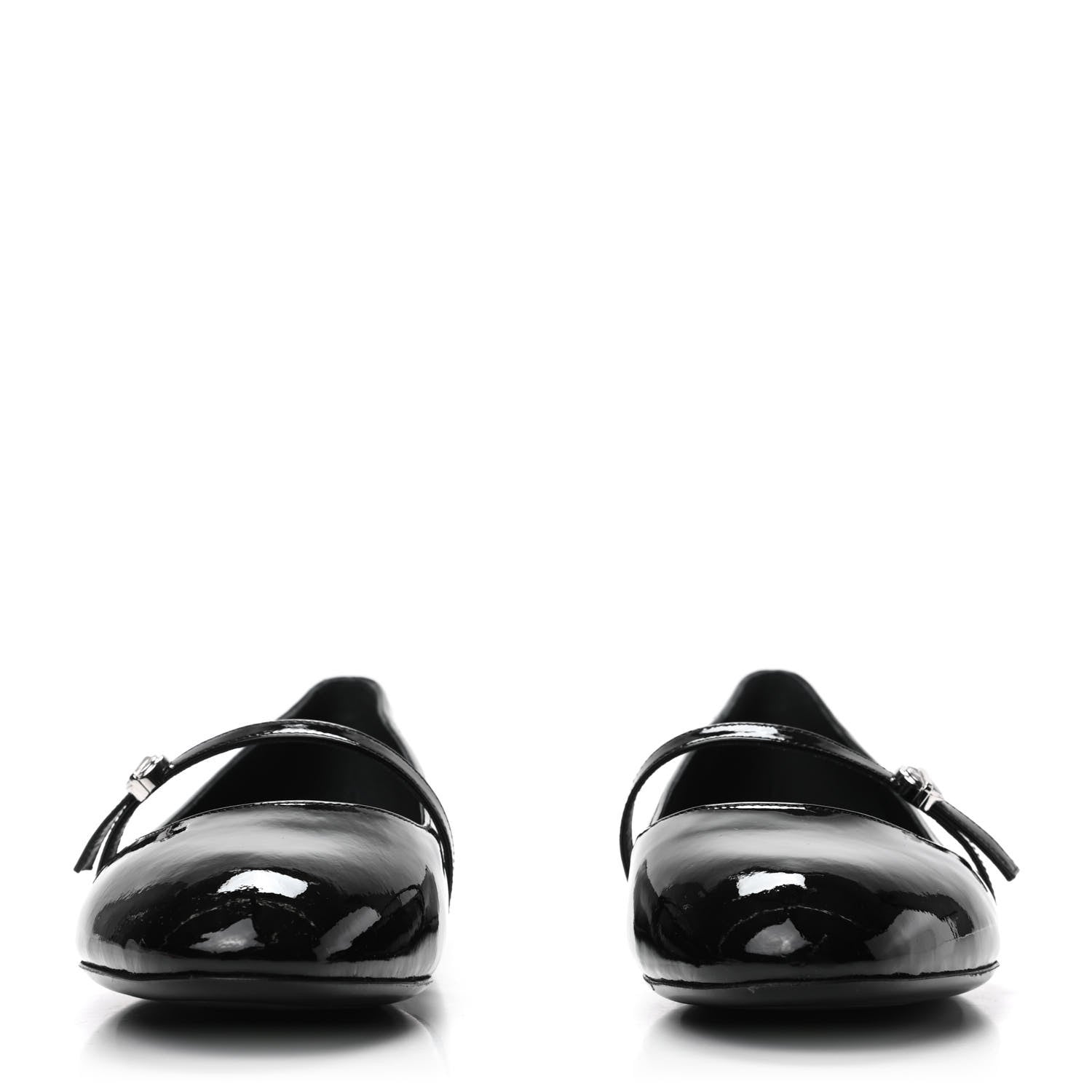 Louis Vuitton Patent Uniformes Ballerina Flat 38.5 Black 2 of 7