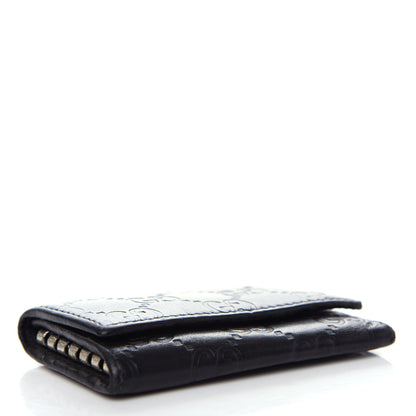 Gucci Guccissima 6 Key Holder Case Black 4 of 7