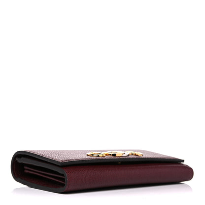 Gucci Grainy Calfskin Zumi Continental Wallet Vintage Bordeaux 4 of 8