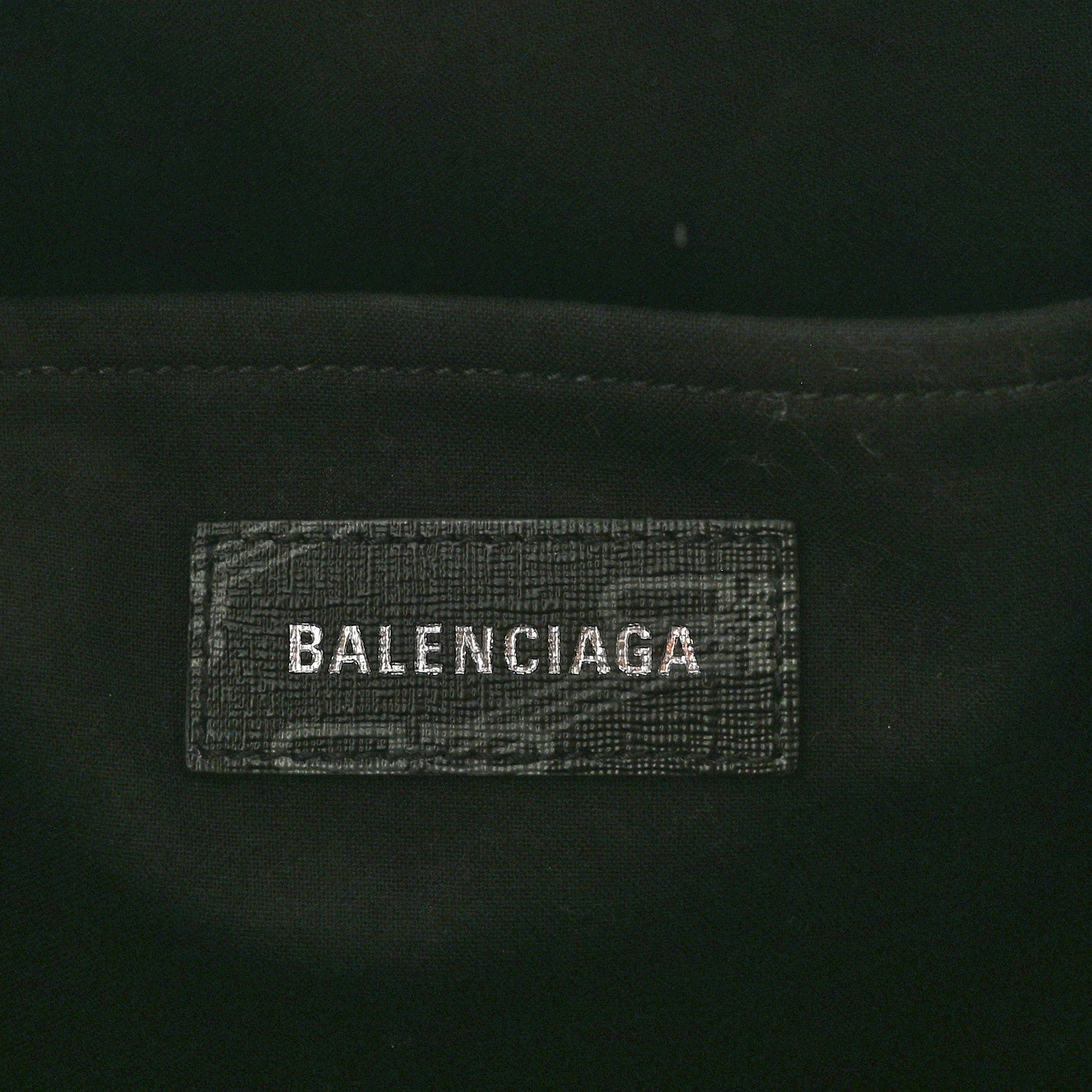 Balenciaga Coated Canvas BB Monogram Hardware Tote Black White 6 of 9
