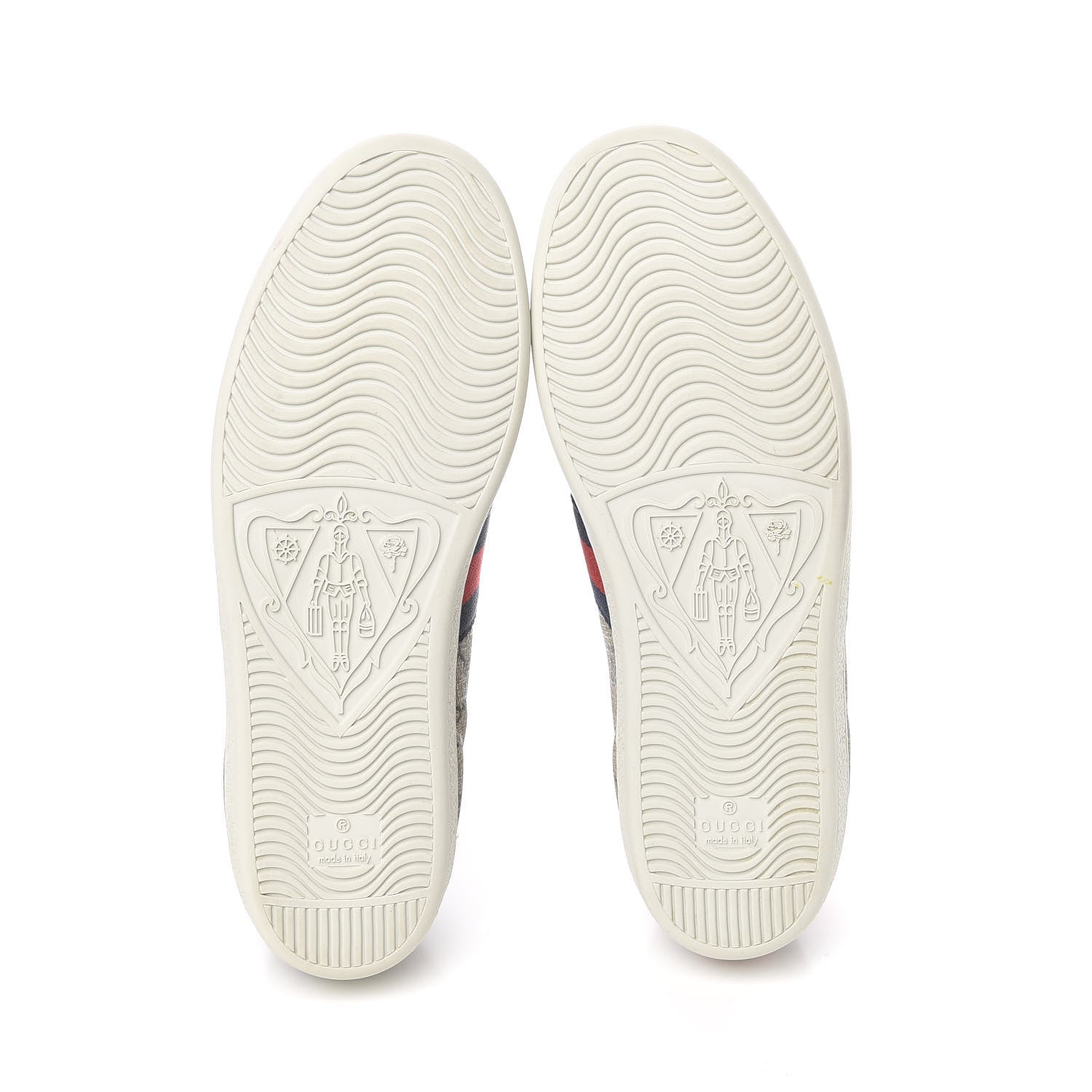 Gucci GG Supreme Monogram Womens Ace Low-Top Sneaker 38.5 Beige 5 of 10