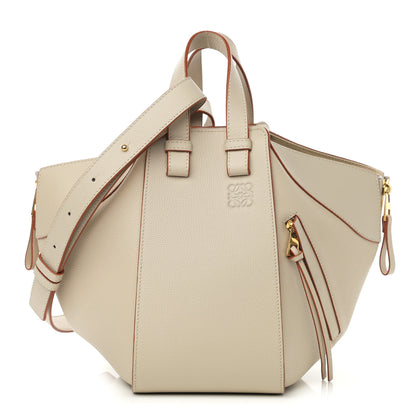 Loewe Grained Calfskin Small Hammock Shoulder Bag Light Ghost 1 of 11