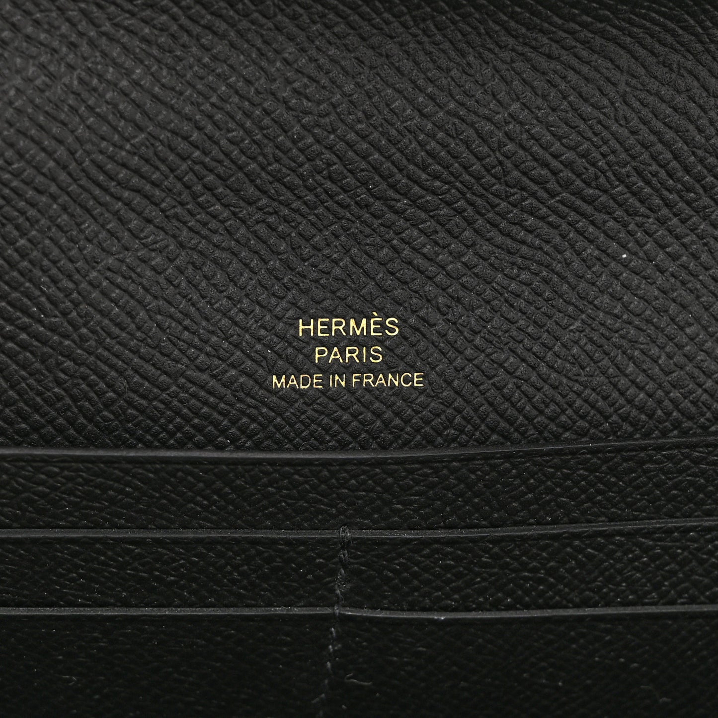 Epsom Enamel Maillon Wallet To Go Black
