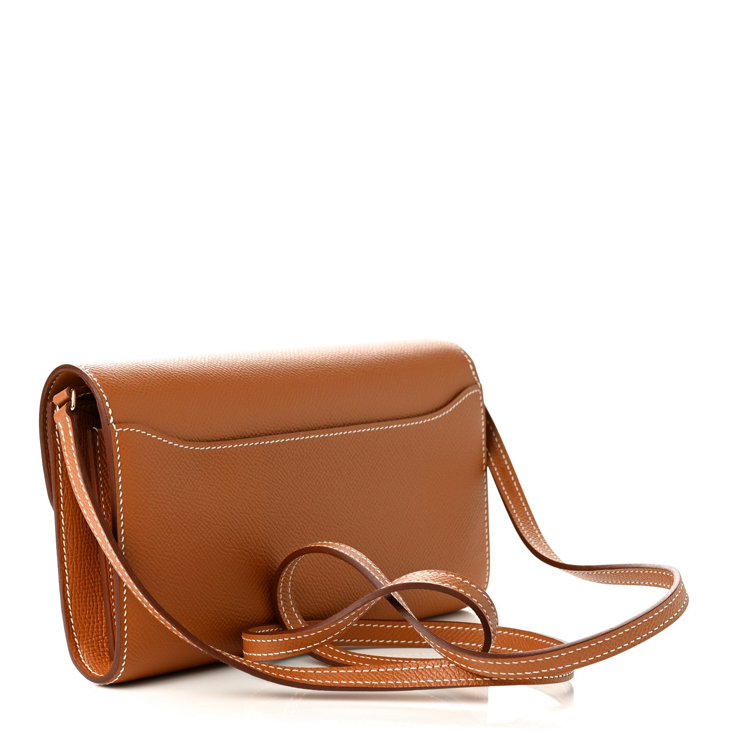 Hermes Epsom Constance Long Wallet To Go Gold 3 of 6