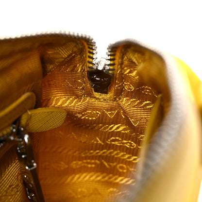 Prada Nylon Re-Edition Shoulder Bag Giallo 15 of 18