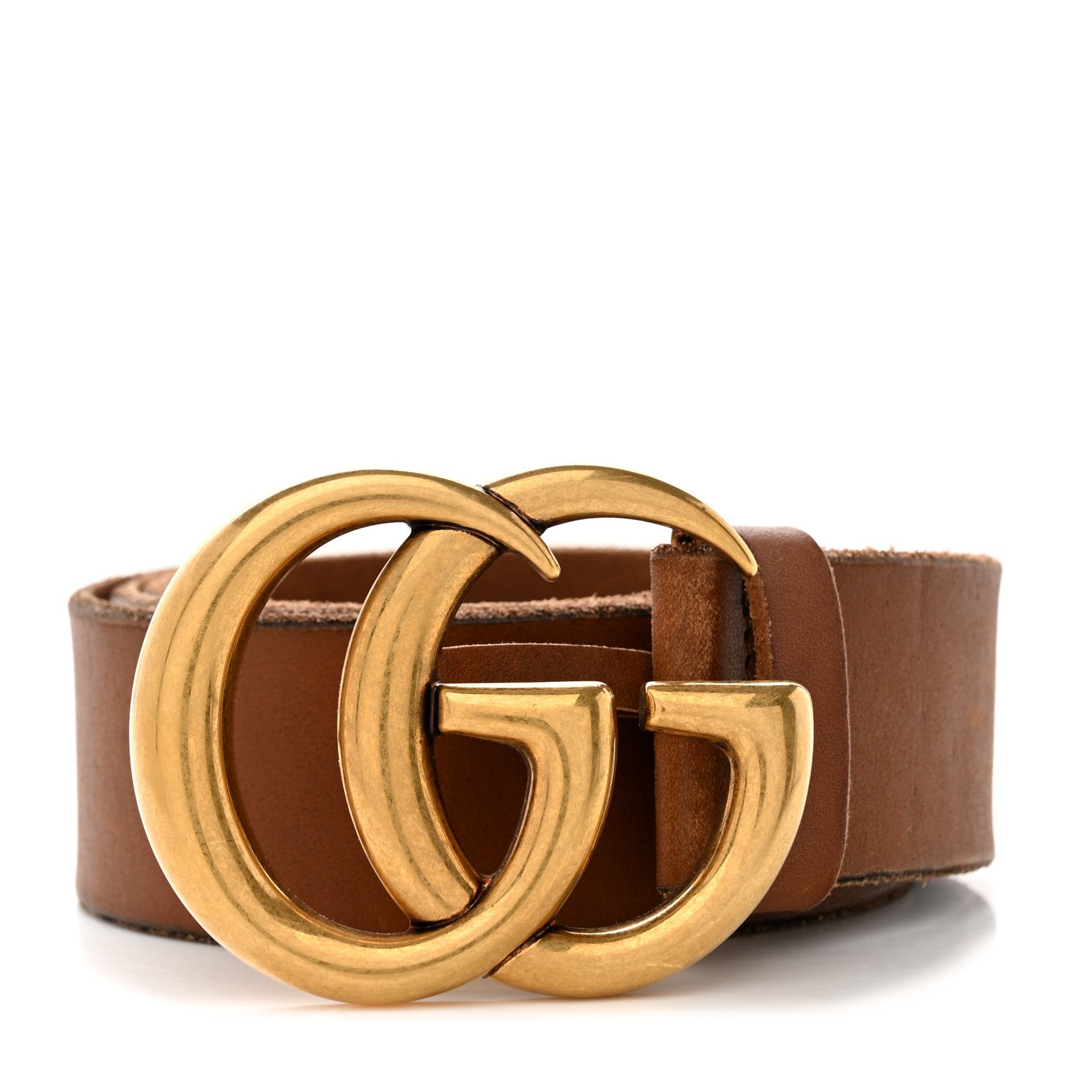 Gucci Faded Calfskin Double G 40mm Belt 85 34 Cuir 1 of 5