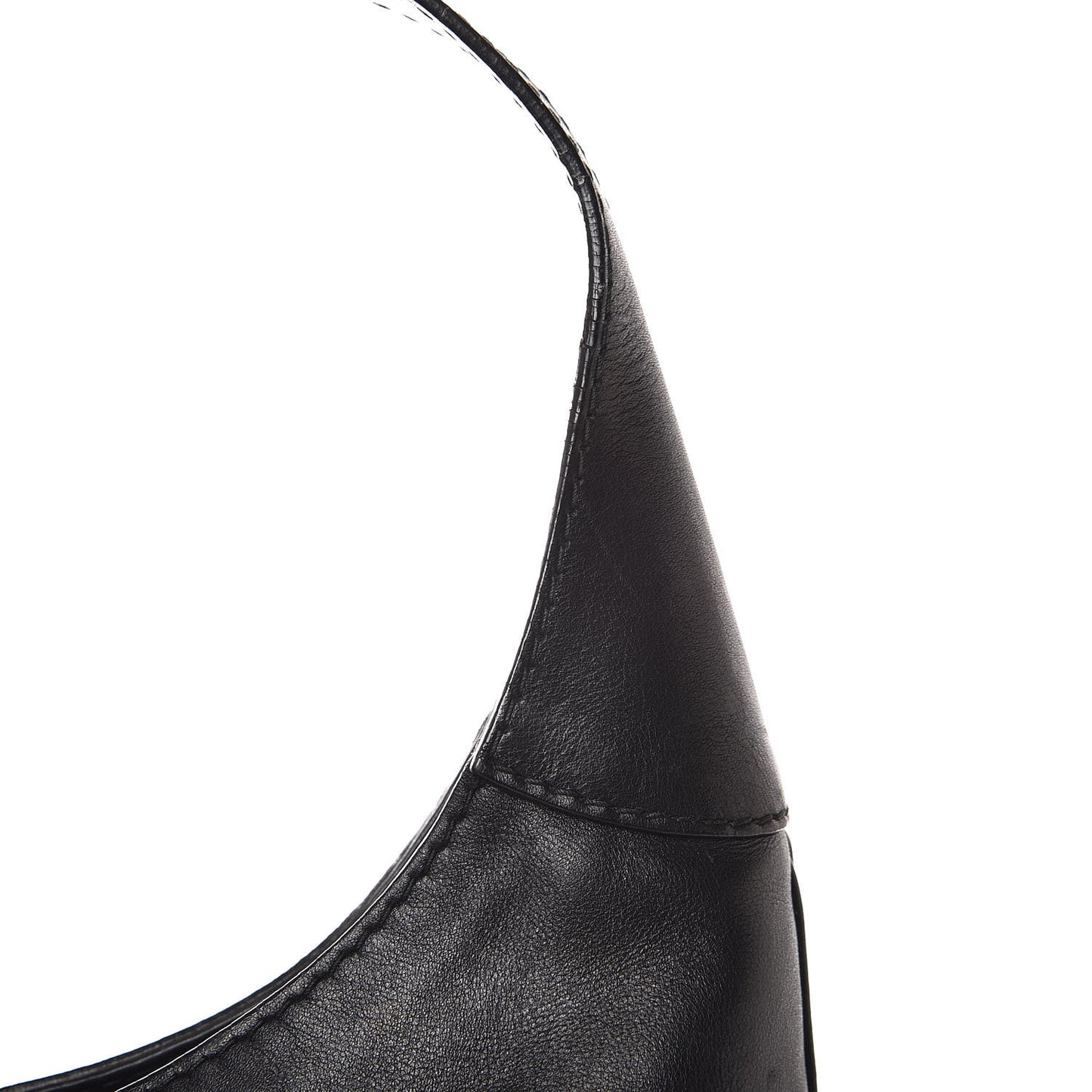 Calfskin Medium New Jackie Shoulder Bag Black
