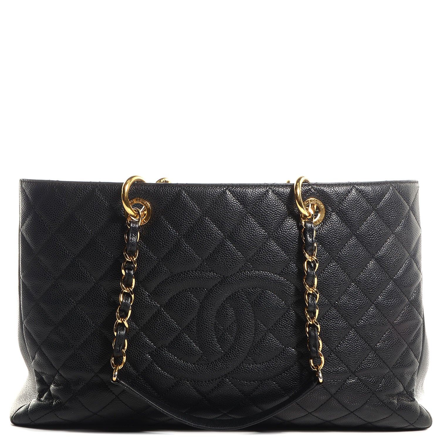Chanel Caviar XL Grand Shopping Tote GST Black 1 of 7