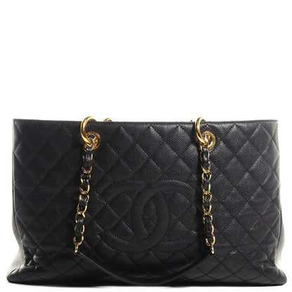Chanel Caviar XL Grand Shopping Tote GST Black 1 of 7