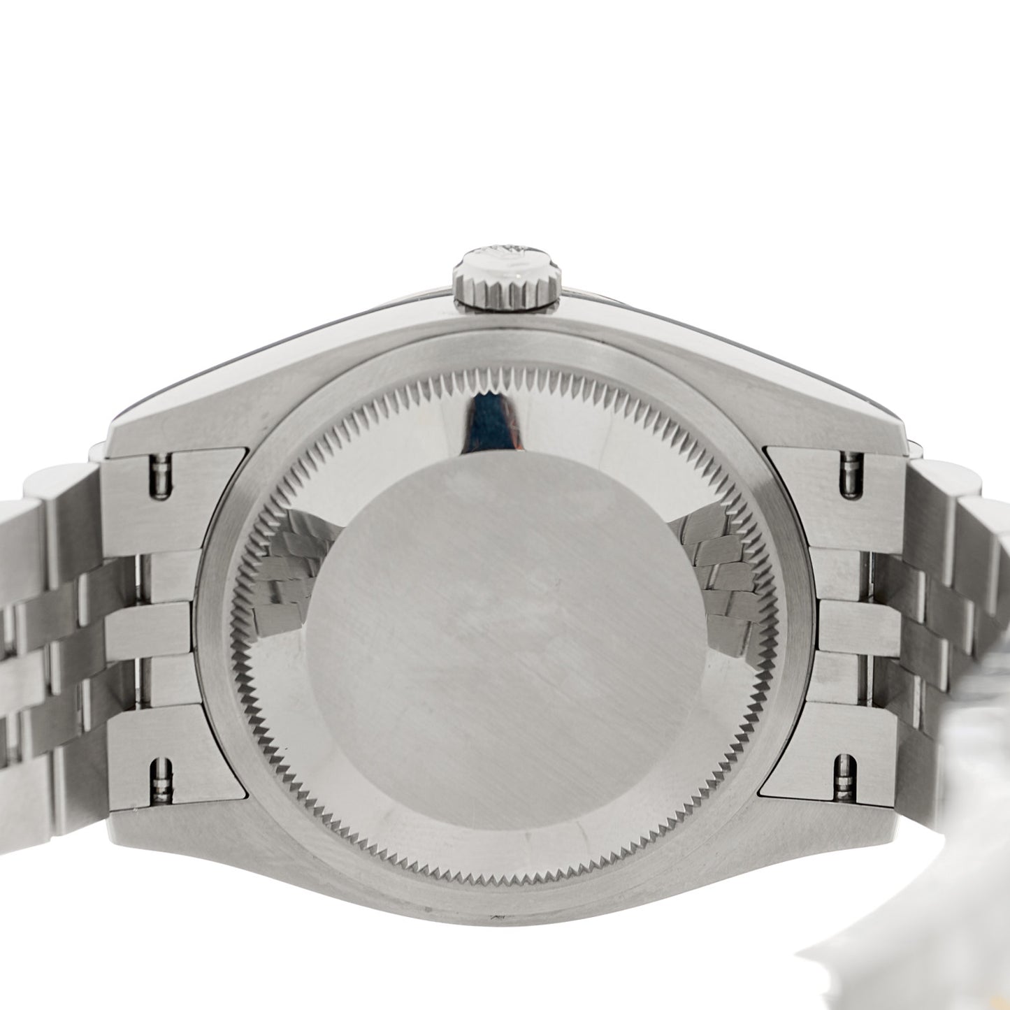 Stainless Steel 18K White Gold Diamond 36mm Oyster Perpetual Datejust Watch Pink 126234