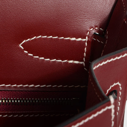 Hermes Chamonix Kelly Sellier 32 Rouge H 12 of 24
