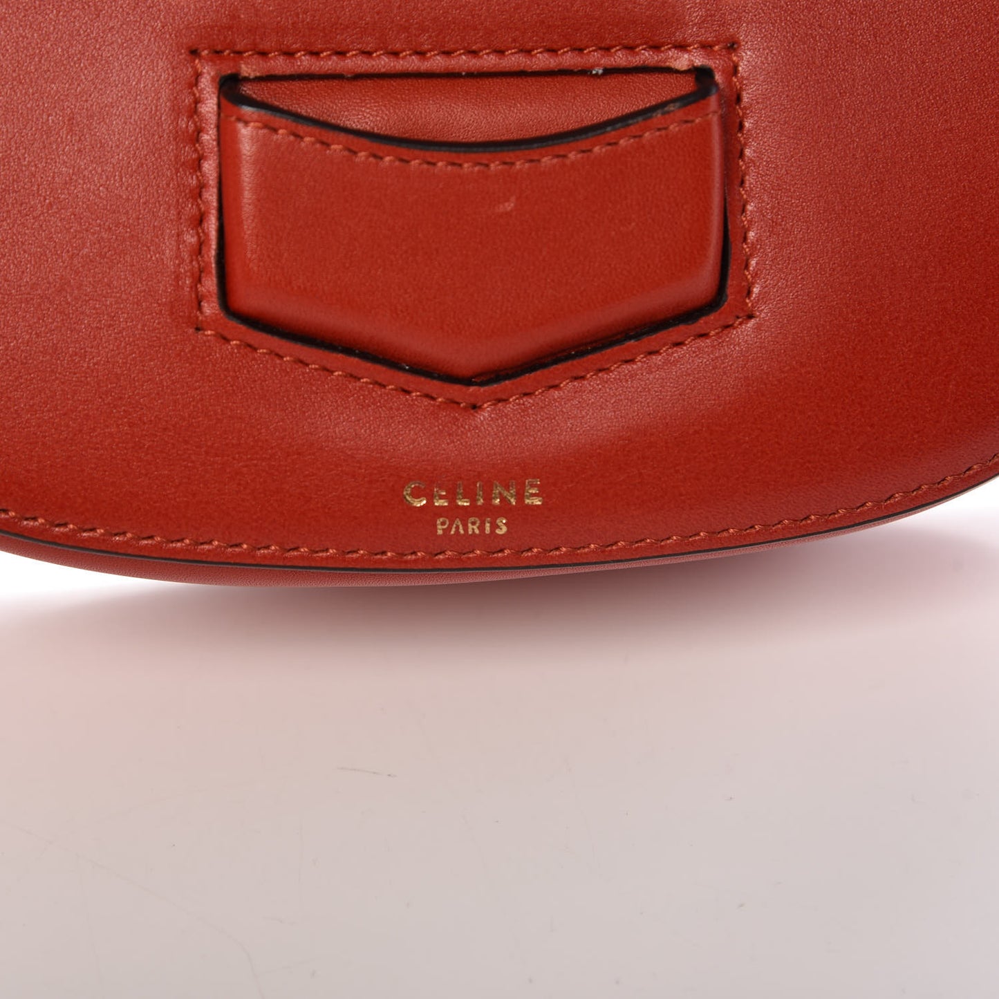 Supersoft Calfskin Small Trotteur Ruby