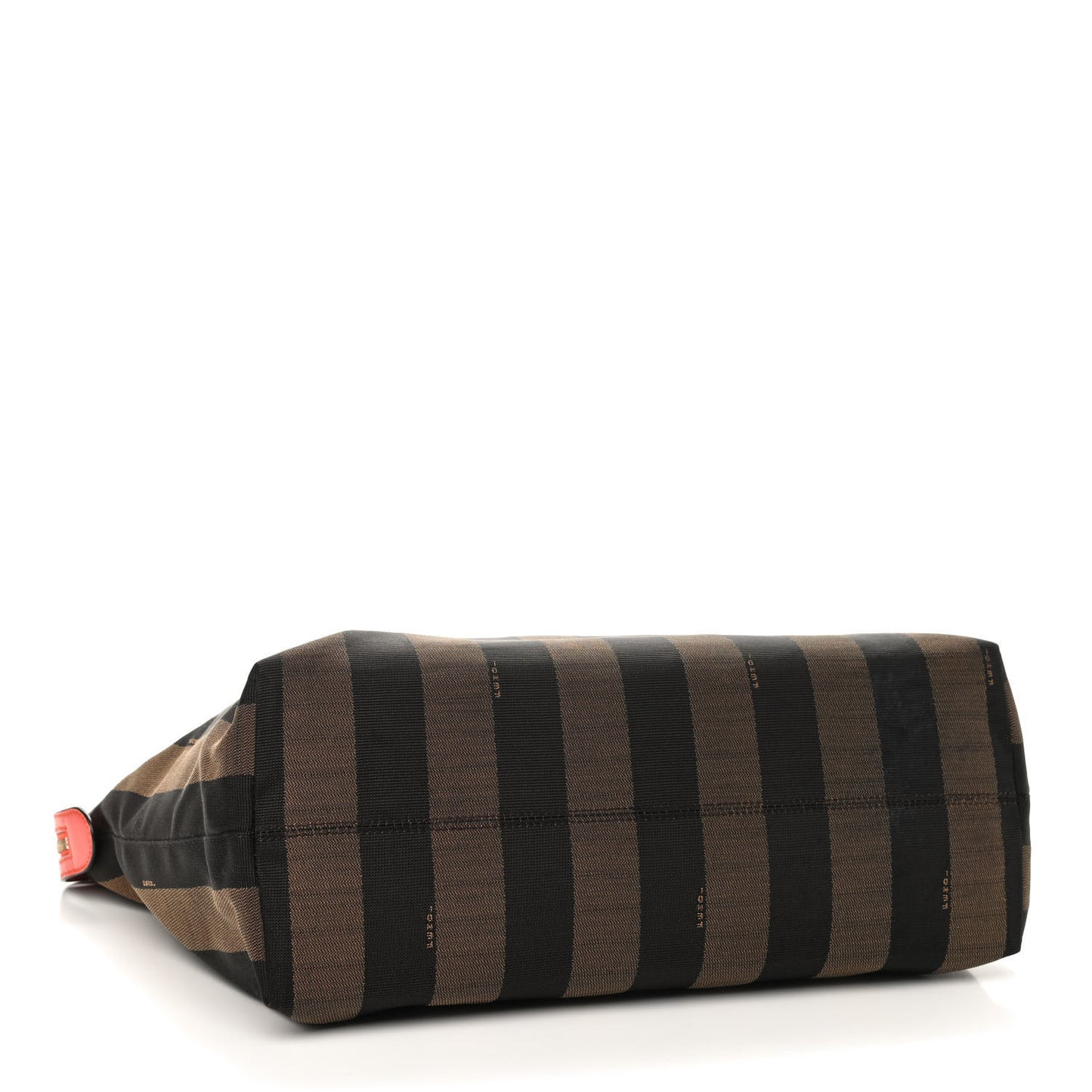Pequin Vitello Roll Tote Tobacco Papavero