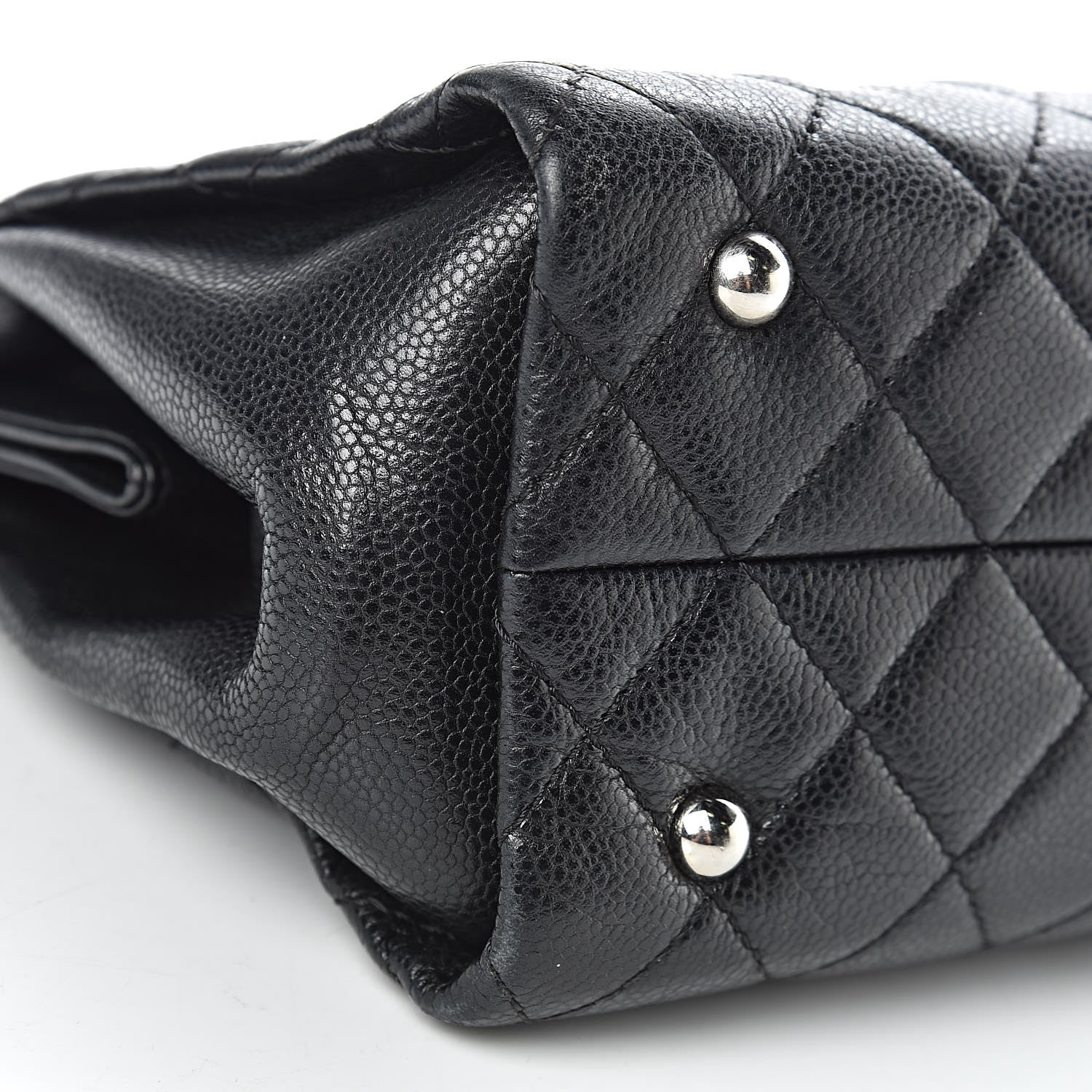 Chanel Caviar Quilted Timeless CC Shopping Tote Black 9 of 16
