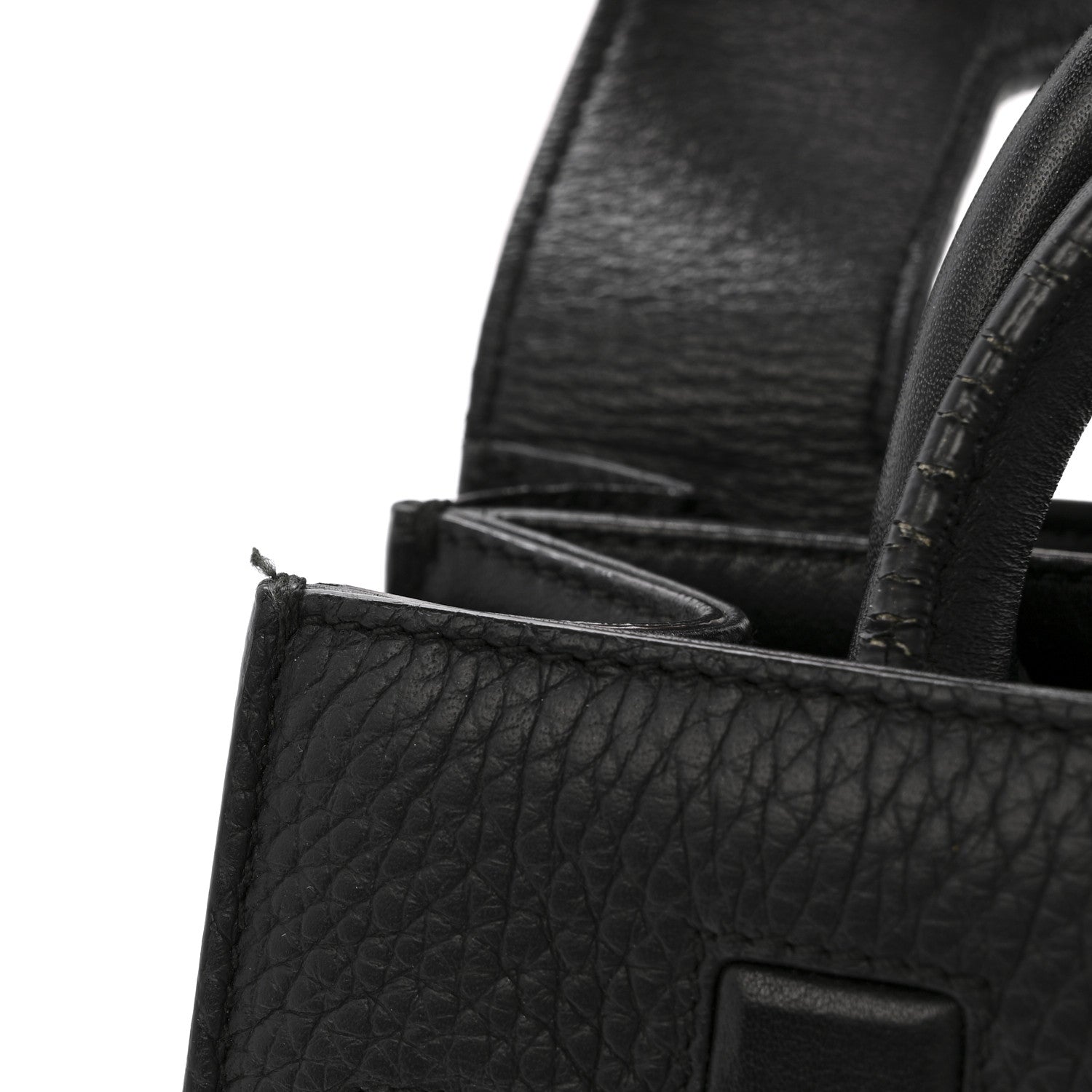 Christian Dior Grained Calfskin Mini Diorever Flap Black 15 of 16