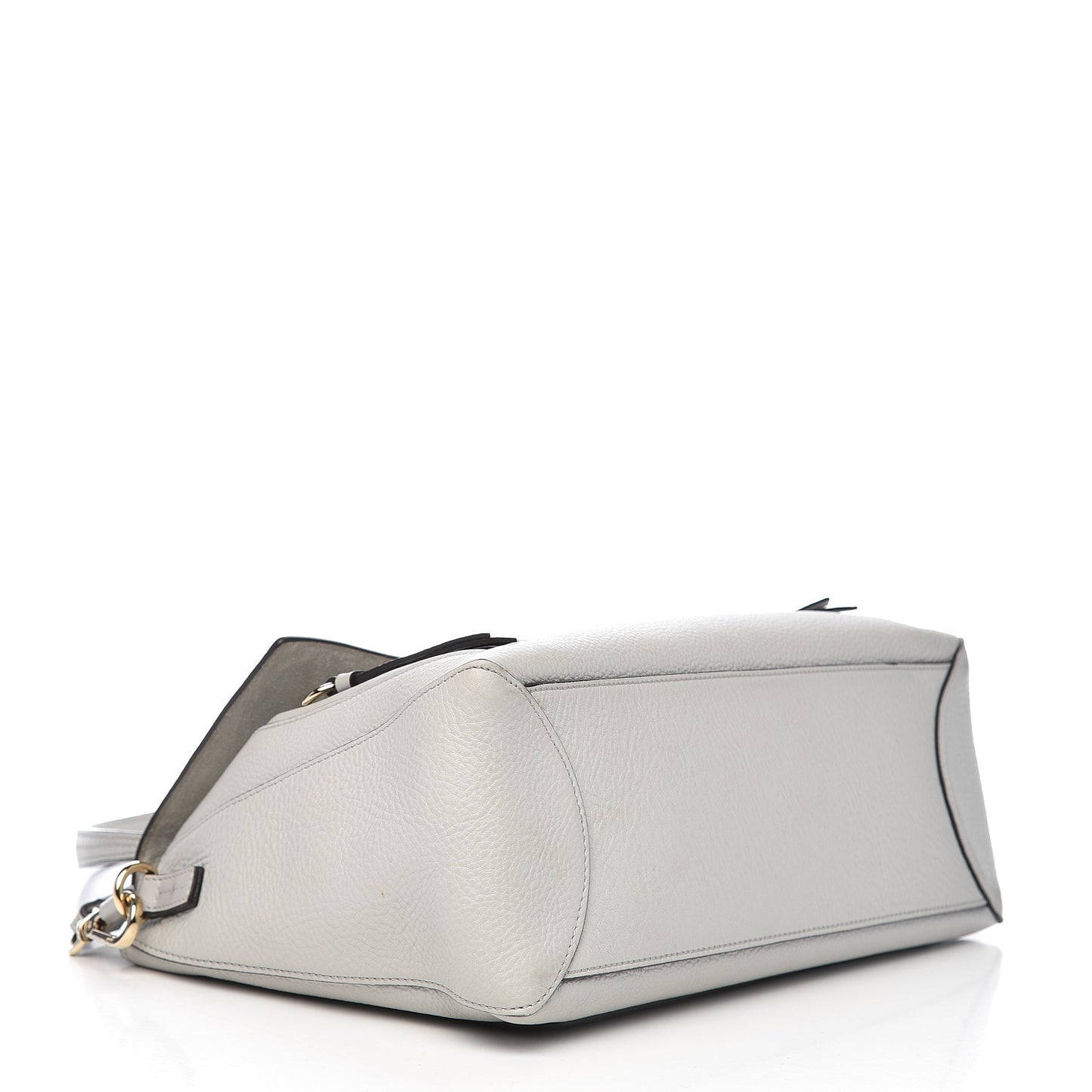 Calfskin Medium Faye Day Shoulder Bag Airy Grey