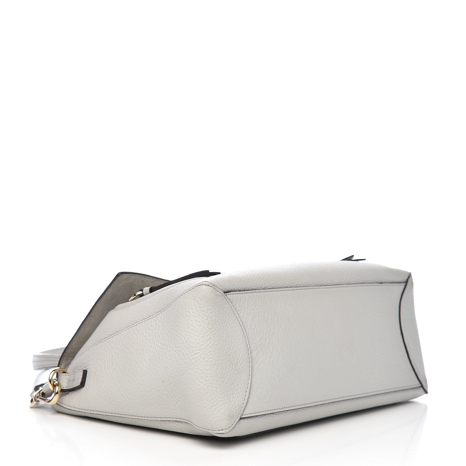 Chloe Calfskin Medium Faye Day Shoulder Bag Airy Grey 4 of 15