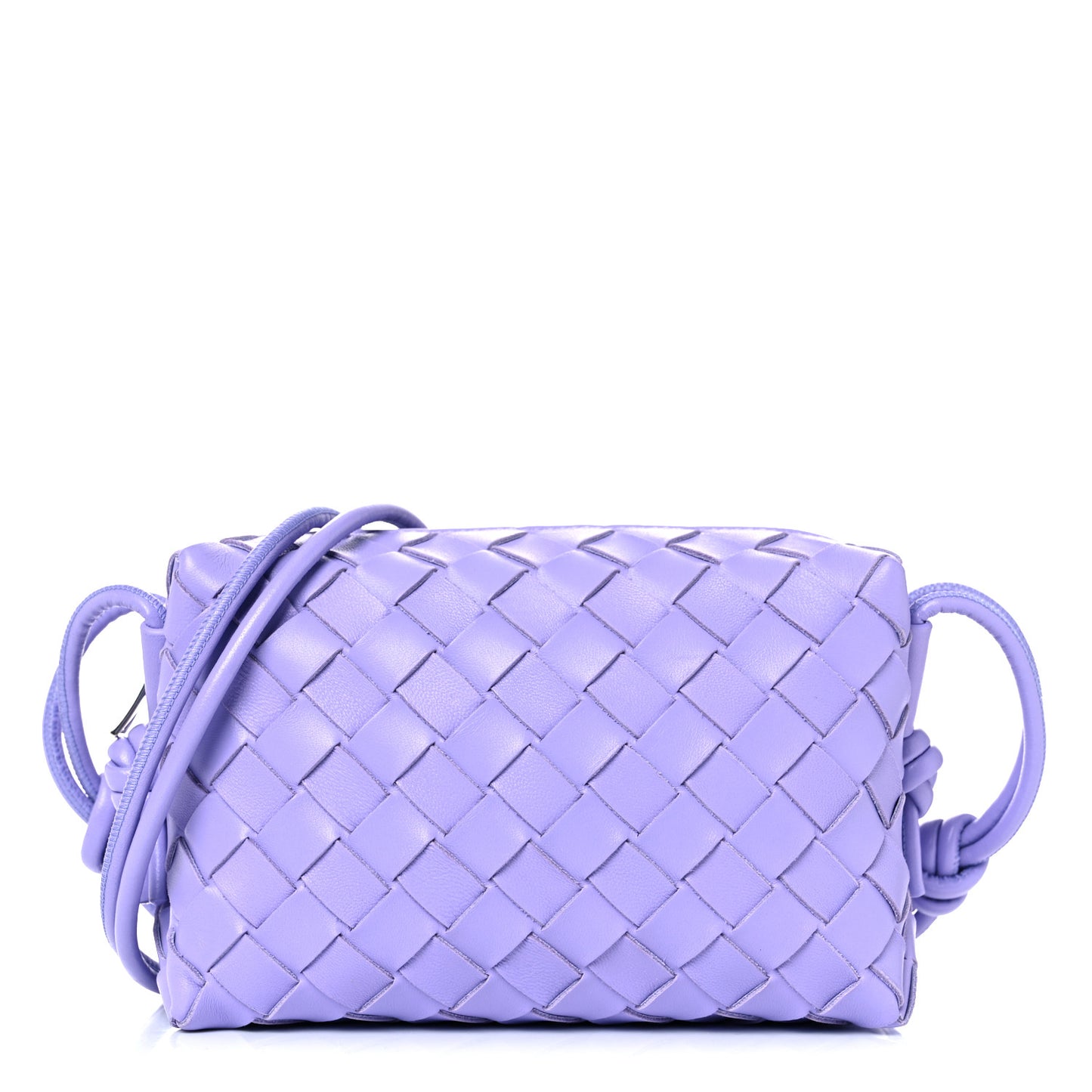 Nappa Intrecciato Mini Loop Camera Bag Wisteria