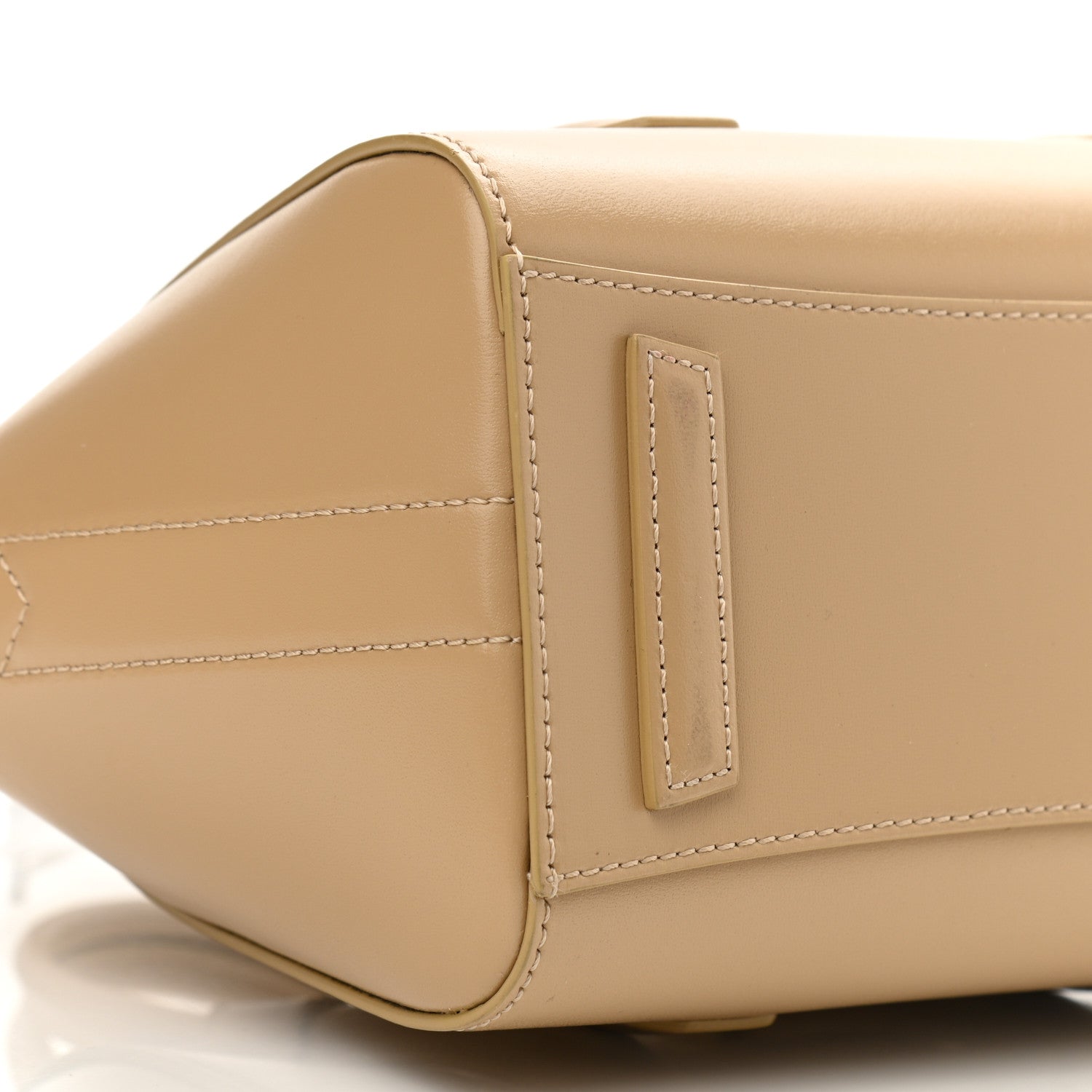 Givenchy Box Calfskin Mini Lock Antigona Shoulder Bag Beige Cappuccino 9 of 11
