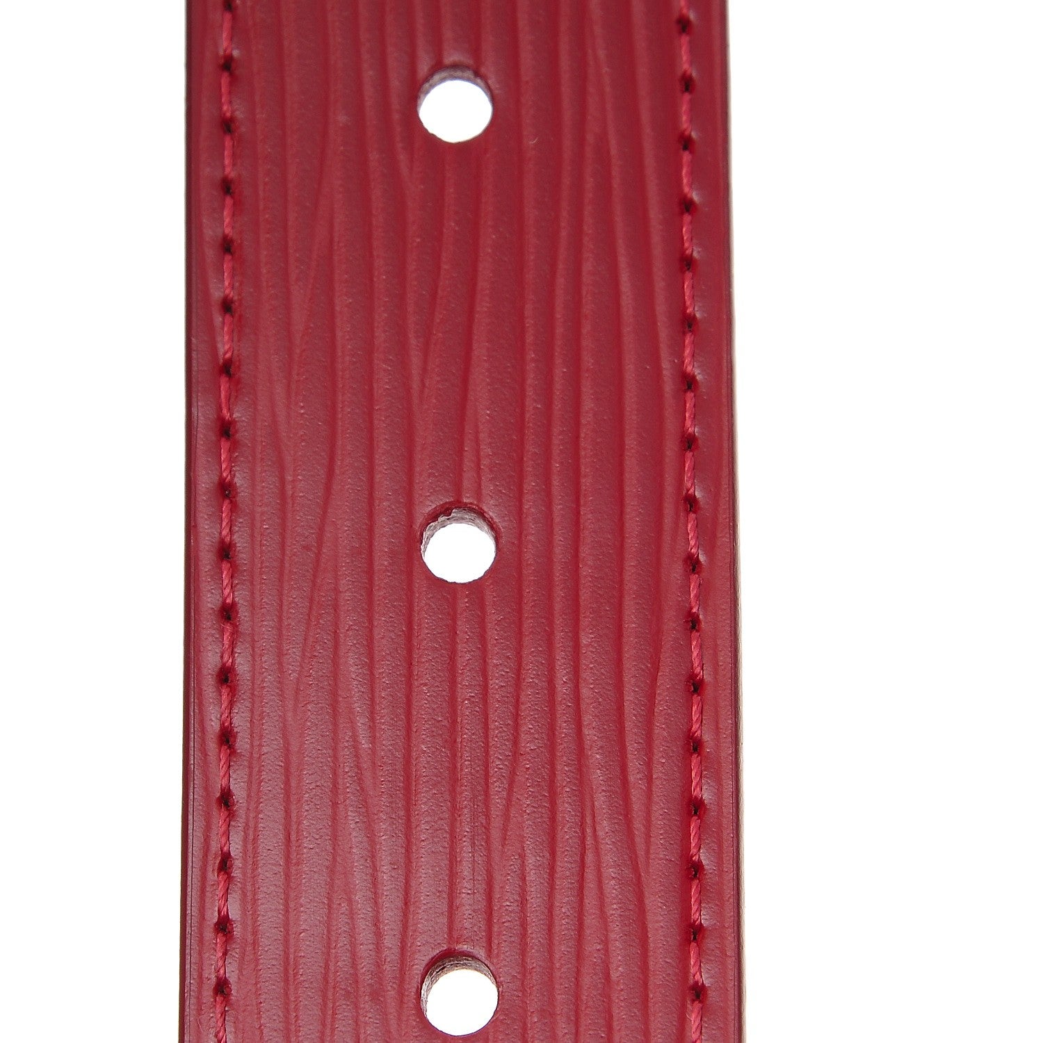 Louis Vuitton Epi 30mm LV Initiales Belt 80 32 Rubis 9 of 10