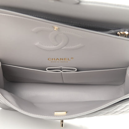 Chanel Caviar Quilted Medium Double Flap Grey 4 of 4