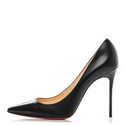 Christian Louboutin Kid Decollete 554 100 Pumps 40 Black 1 of 8