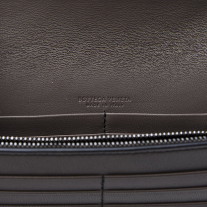 Bottega Veneta Nappa Studded Catena Chain Wallet New Steel 7 of 8